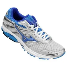 Tênis Mizuno Wave Zest Feminino - Prata+Azul por R$ 75