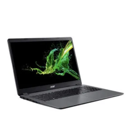Notebook Acer Aspire 3 A315-54K-30UT Intel Core I3 4GB RAM 1TB HD 128GB SSD 15,6' Endless OS | R$2.451