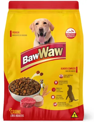 [PRIME] Ração BAW WAW para Cães (sabores diversos) 15kg | R$55