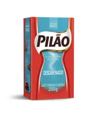 Cafe descafeinado pilão 250gr