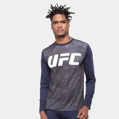 Camiseta de Compressão UFC Storms Manga Longa Masculina