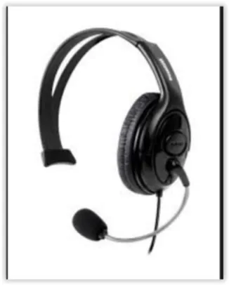 [Saraiva]  Fone de Ouvido Com Microfone Dreamgear X-talk Solo Dg360-1721 Para Xbox 360