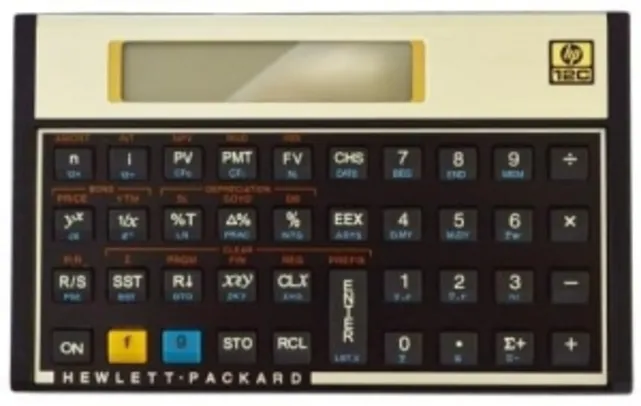 Calculadora Financeira HP 12C Gold por R$ 188