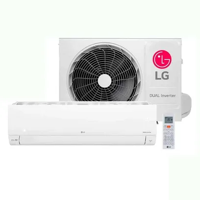 Foto do produto Ar Condicionado Split Inverter LG Hi Wall Dual Compact 18000 Btus Frio