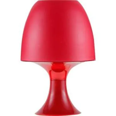 Luminária de Mesa Toad Vermelha - Orb - R$27
