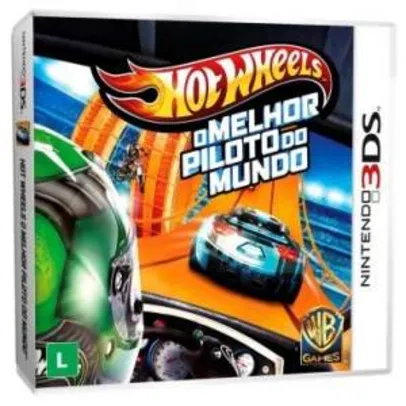 [RICARDO ELETRO] Jogo Hot Wheels para Nintendo 3DS (N3DS) - por R$30