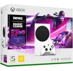 Console Xbox Series S 512gb: Pacote Fortnite E Rocket League