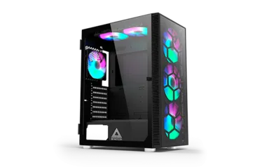 Gabinete Gamer Montech X3 Glass, Mid Tower, Black, ATX, Com 6 Fans, Vidro Temperado #Terabyte🇧🇷