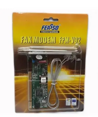 Placa FAX Modem 56K FEASSO FPM-V92