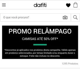 PROMO RELÂMPAGO

DAFITI