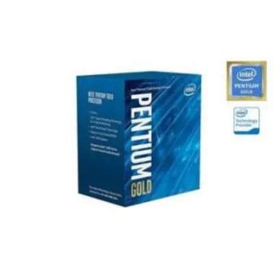 Processador Pentium Gold G5400 Lga 1151  3.7Ghz 4Mb Intel - R$ 383,49