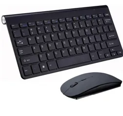 [Internacional | Ame R$35] Conjunto de Teclado e Mouse Silencioso e Sem Fio