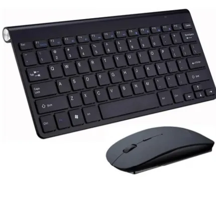 [Internacional | Ame R$35] Conjunto de Teclado e Mouse Silencioso e Sem Fio