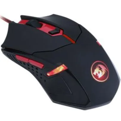 Mouse Gamer Redragon Centrophorus V3, 3200dpi 6 botões e 8 Ajustes de Peso USB M601-3 | R$52