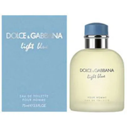 Perfume Light Blue Eau de Toilette Masculino 75ml - Dolce & Gabbana