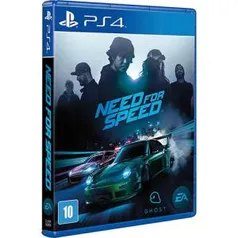 Need For Speed - PS4 - R$ 69