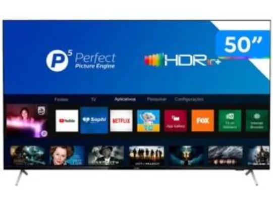 Smart tv 4k 50'' Philips R$2226