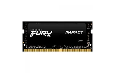 Memória Para Notebook Kingston Fury Impact, 8GB, 3200MHz, DDR4, CL20, Black, KF432S20IB/8