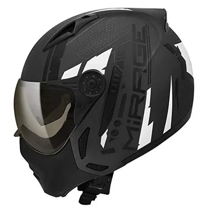 Capacete Peels Mirage Techride Preto Fosco com Preto 58