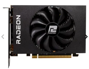 Placa de Video PowerColor Radeon RX 6400 ITX, 4GB, GDDR6, 64-bit, AXRX-6400-4GBD6-DH