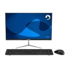 All in One Positivo Union C 464Ai-21 Intel® Celeron® Dual-Core™ Linux 21.5" - Preto | R$1750