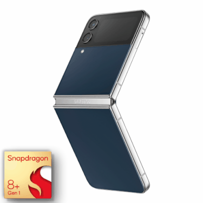 [MEMBERS] Smartphone Samsung Galaxy Z Flip4 5G Edição Especial Bespoke 256GB Branco/Azul Tela 6.7