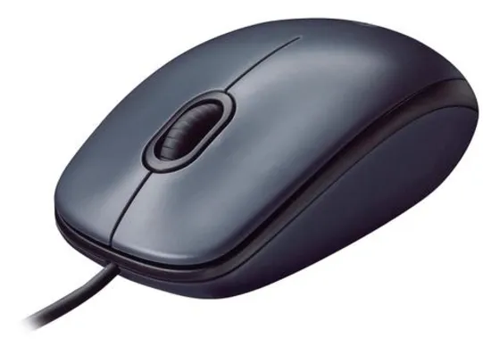 [CLIENTE OURO+APP] Mouse Logitech Óptico 1000DPI 3 Botões M90 | R$ 8
