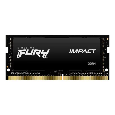 (app) Memória Kingston Fury Impact, 16GB, 3200MHz, DDR4, CL20, Para Notebook - KF432S20IB/16