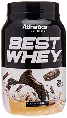 [PRIME] Best Whey Cookies & Cream, Athletica Nutrition, 900g | R$96