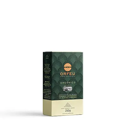 Café Moído Orgânico Orfeu 250g