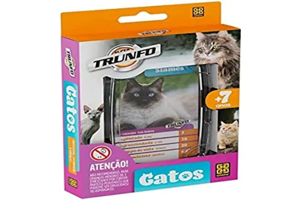 [Prime] - GROW Jogo Super Trunfo Gatos