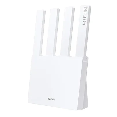 Roteador, HUAWEI WiFi BE3, Wifi 7, 3.6 Gpbs Dual-Band Wi-Fi 7, Visualização de diagnóstico WiFi, Controle parental, Branco