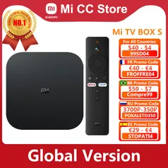 Xiaomi Mi Box S 4k ULTRA HD  Versão Global