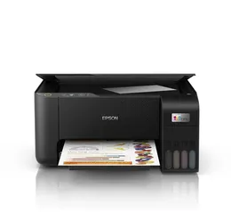 Impressora Epson Multifuncional 3 Em 1 Ecotank L3210 Preta Bivolt