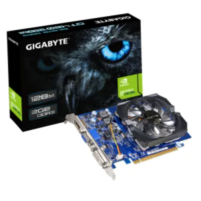 [Kabum] Placa de Vídeo VGA GigaByte GeForce GT 420 2GB DDR3 128-Bits PCI Express 2.0 rev.3.0 - GV-N420-2GI por R$ 192