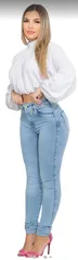 Calça Jeans Feminina Cós Alto - Empina Bumbum 
