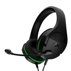 Headset Gamer HyperX CloudX Stinger Core, Xbox, 3.5mm, Black/Green, HX-HSCSCX-BK