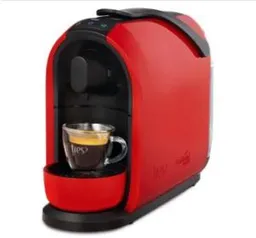 Máquina de Café Espresso Automática TRES Mimo Cápsula Multibebidas Vermelha - R$ 189,90