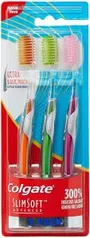 [PRIME] Escova Dental Colgate Slim Soft Advanced Blister com 3 unidades