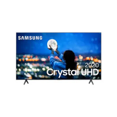 Smart TV Samsung 50" Crystal UHD 4K Borda Infinita 50TU8000 | R$2.299