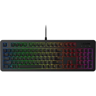 Teclado Gamer Lenovo Legion K300 Rgb Padrão Internacional GY40Y57708