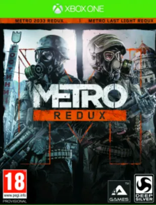 Metro Redux Bundle 11,80 para XboxOne com GOLD ou sem por R$12