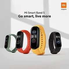 #Smartwatch  #Mi_Band 5 - #Versão_Global.  #X9MarketingDigital