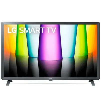 Smart TV LG HD 32" com Inteligência Artificial ThinQ Preto Bivolt - 32LQ620BPSB