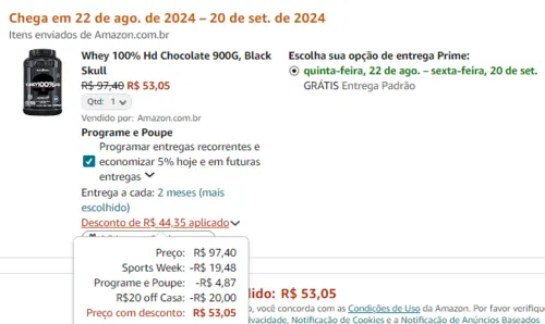 Imagen na descrição da promoção