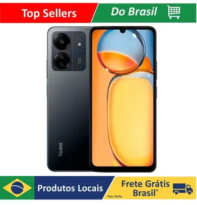 [Do Br] Smartphone Xiaomi Redmi 13C 4/128GB Global Direto 