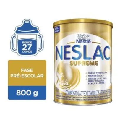Composto Lácteo Neslac Supreme 800g

Neslac