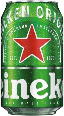 (SP) Cerveja Heineken Lata 350ml | 5 caixas | R$2,43 unidade