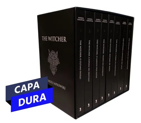 [CC Sub + Ame + App] Box The Witcher Capa Dura | R$161