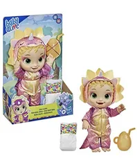 Baby Alive Bebessauro Loira, Bebê Tricerátops - Boneca que bebe e faz xixi | R$138